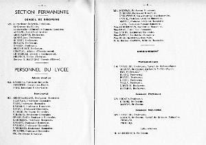 LYCEE LAMORICIERE DISTRIBUTIONS PRIX  29 JUIN 1955   (3)